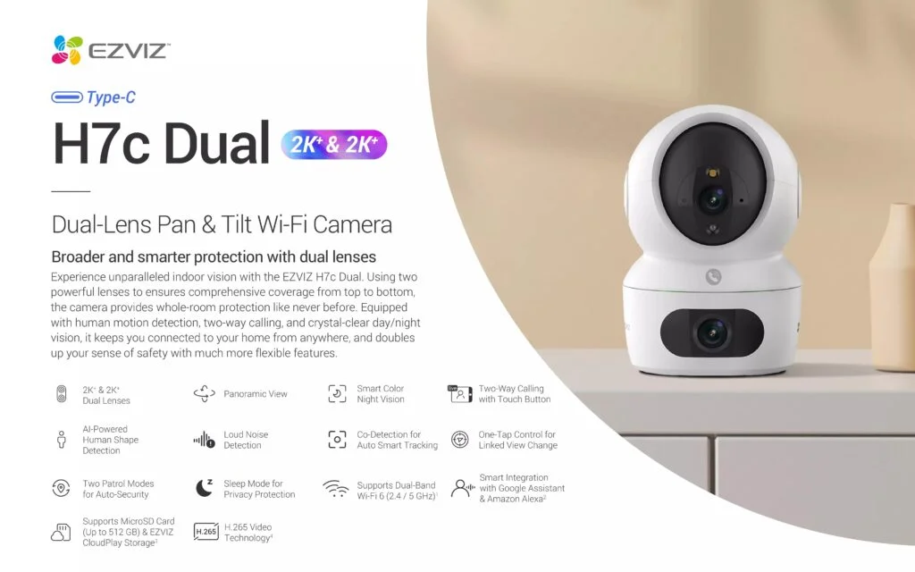 EZVIZ H7C 3MP+3MP