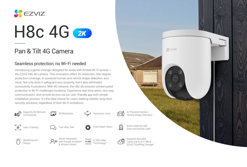 EZVIZ H8C 4G 3MP